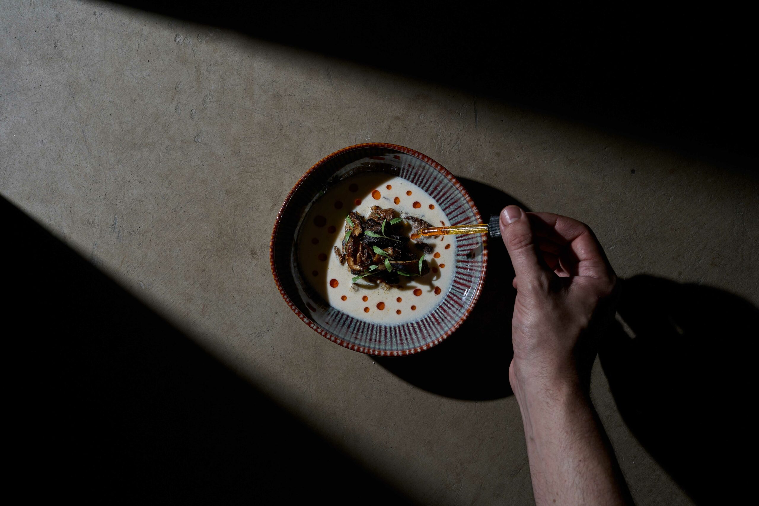 Ceviche de hongos / Cítricos : Frescura